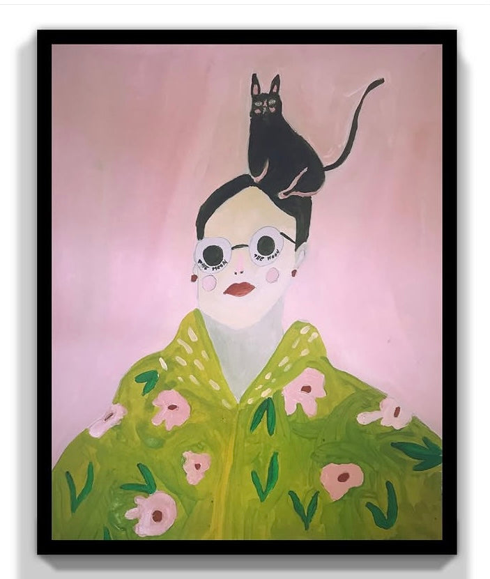 « Femme au chat »