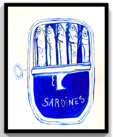 < sardines >